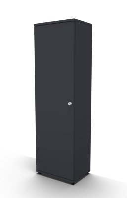 Aktenschrank TEN 5 Ordnerhöhen 60 cm Schloss rechts onyxgrau