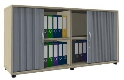 Anstell-Querrollladenschrank TEN 2 OH, 160 cm Ahorn