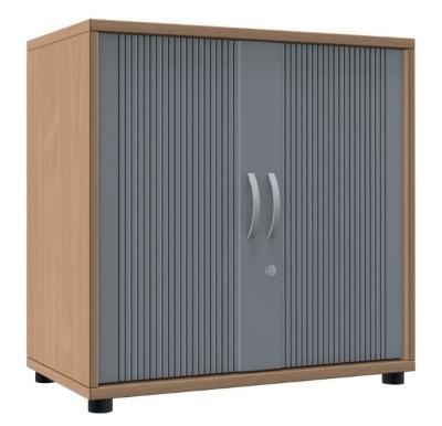 Anstell-Querrollladenschrank TEN 2 OH, 80 cm Buche