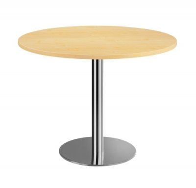 Meetingtisch rund 100 cm Ahorn