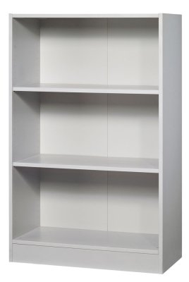 Büroregal Multi 3 Ordnerhöhen 80 cm breit Lichtgrau