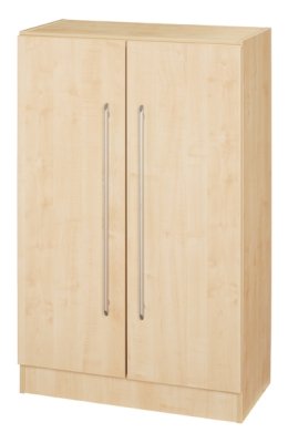 Büroschrank Aktenschrank Multi 3 Ordnerhöhen Ahorn