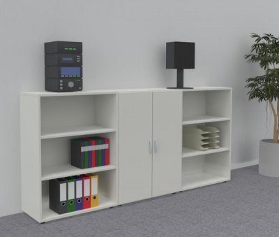 Sideboard 240 cm breit Mega 124 weiss