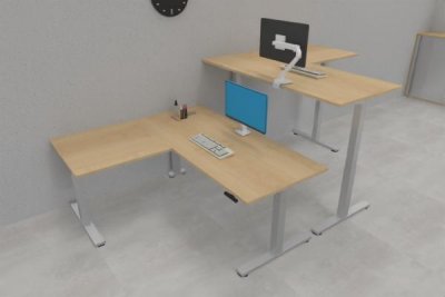Doppelarbeitsplatz 320 x 180 cm DS2