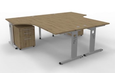 Doppelarbeitsplatz O324 Asteiche