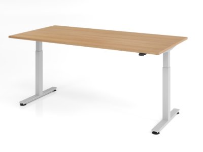 Schreibtisch VXM 200x100 cm elektrisch höhenverstellbar Eiche