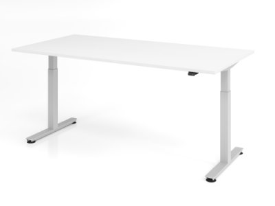Schreibtisch VXM 200x100 cm elektrisch höhenverstellbar  weiss