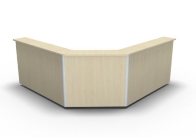 Empfangstheke Solid 240 x 240 cm K1 Ahorn