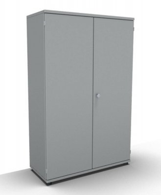 Garderobenschrank TEN 4 OH 100 cm breit Lichtgrau