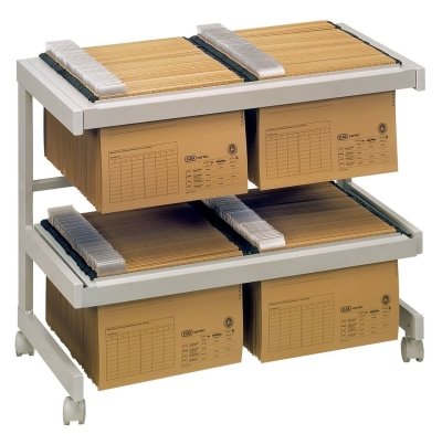 Hängeregisterwagen 2 Ebenen