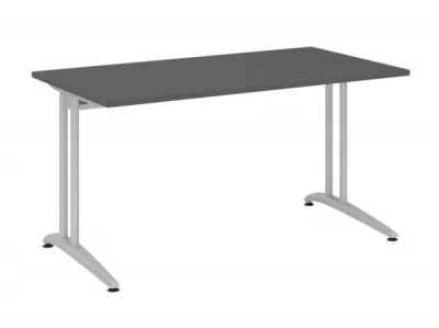 Schreibtisch 140 x 80 cm Dekor Grafit