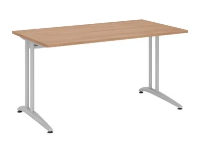 Schreibtisch 140 x 80 cm Dekor Nussbaum