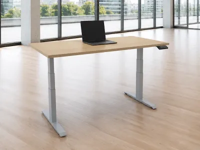 höhenverstellbarer Schreibtisch Elevate Plus 160 x 80 cm Milieubild