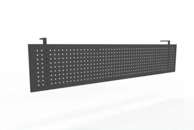 Knieraumblende Farbe Grafit für Schreibtische 180 cm