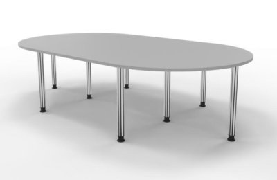 Konferenztisch Köln 280x160 cm Lichtgrau