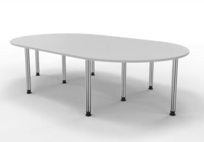 Konferenztisch Köln 280x160 cm Weiss