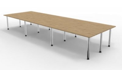 Konferenztisch 320 x 160 cm  für 16-18 Personen Asteiche