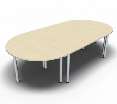 Meetingtisch Mega 320 cm Ahorn
