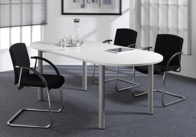 Konferenztisch TEN 200 x 90 cm oval