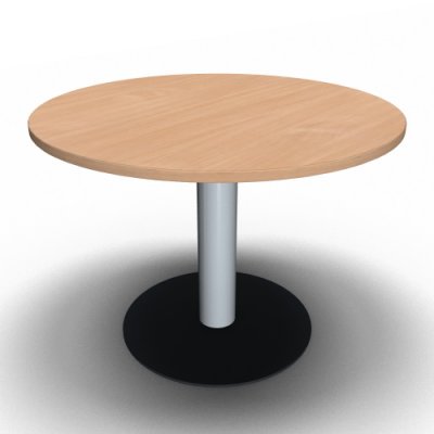 Meetingtisch rund 100 cm  Buche