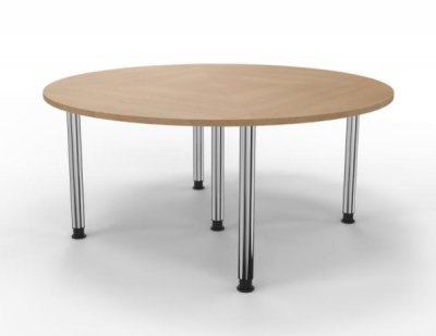 Meetingtisch Köln rund 160 cm Eiche