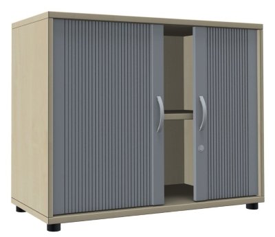Querrollladenschrank TEN 2 OH, 100 cm Ahorn