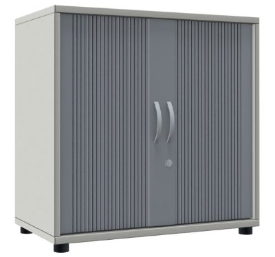 Querrollladenschrank TEN 2 OH, 80 cm Weiss