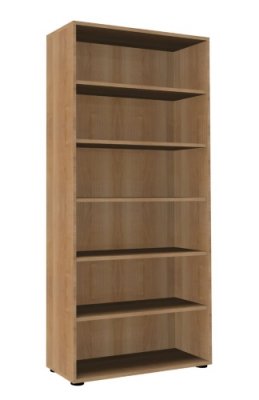 Aktenregal Master 6 Ordnerhöhen 100 cm breit Nussbaum