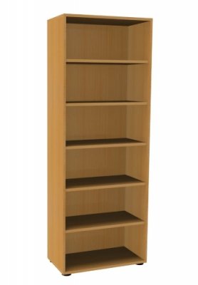 Aktenregal Master 8 Ordnerhöhen 80 cm breit Buche