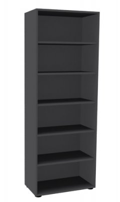 Aktenregal Master 8 Ordnerhöhen 80 cm breit Graphit