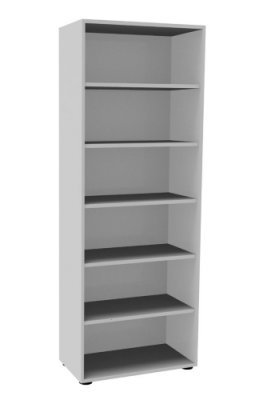 Aktenregal Master 8 Ordnerhöhen 80 cm breit weiss