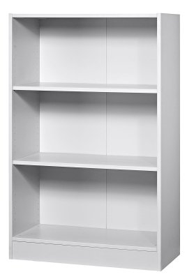 Regal Klassik 3 Ordnerhöhen breit Weiss