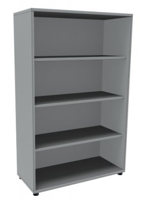 Regal TEN 4 OH, 100 cm breit Lichtgrau