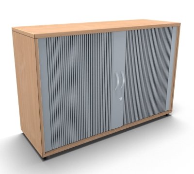 Querrollladenschrank Mega 2 OH 120 cm Buche