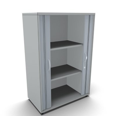 Querrollladenschrank Mega 3 OH 80 cm Lichtgrau