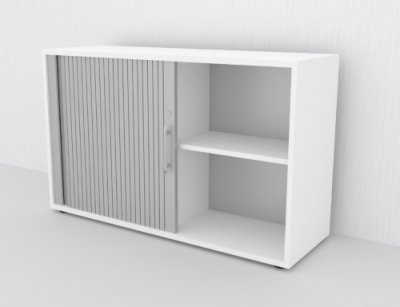 Rollladenschrank 2 OH Weiss