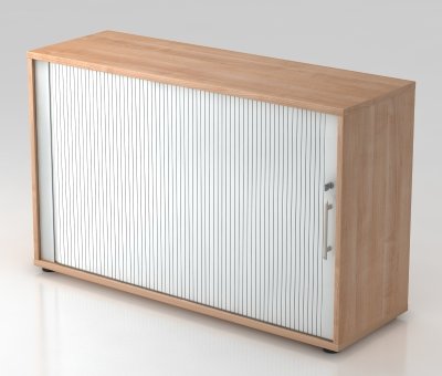 Rollladenschrank Klassik 2 OH Nussbaum