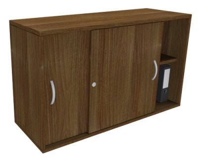 Schiebetüren-Anstellschrank TEN 120 cm Nussbaum