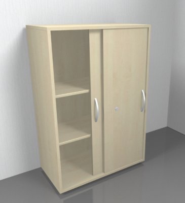 Schiebetürenschrank Mega 3 OH Ahorn