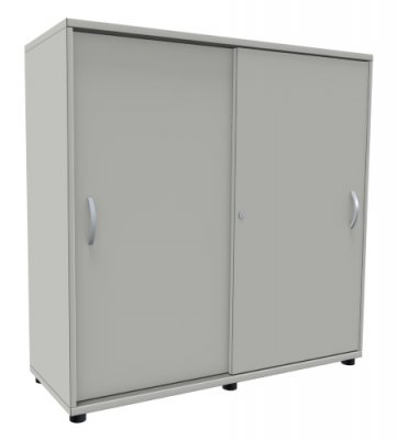 Schiebetürenschrank TEN 3 OH, 120 cm weiss