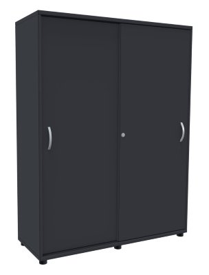 Schiebetürenschrank TEN 4 OH 120cm onyxgrau