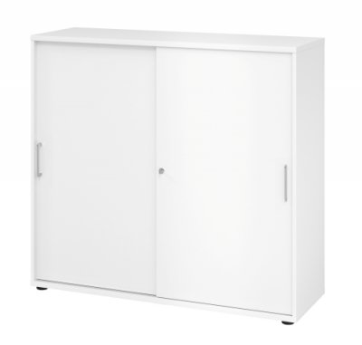Schiebetürenschrank VH9 3 OH 120 cm weiss