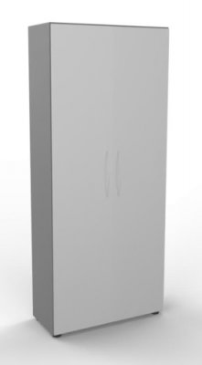 Aktenschrank Basis 5 Ordnerhöhen Grafit-Silber