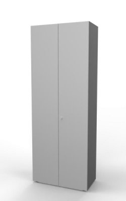Aktenschrank Master 6 OH 80 cm breit Grafit-Silber