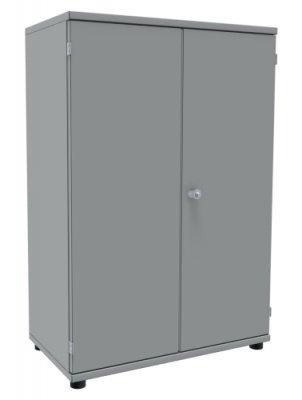 Aktenschrank TEN 3 Ordnerhöhen 80 cm breit lichtgrau
