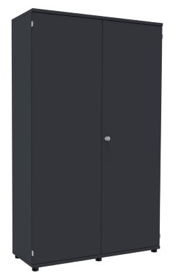 Aktenschrank TEN 5 Ordnerhöhen, 120 cm breit onyxgrau