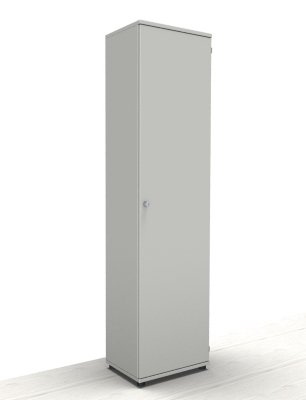 Aktenschrank TEN 6 Ordnerhöhen 60 cm Schloss rechts Weiss