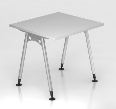 Schreibtisch Aalen 80 cm Lichtgrau