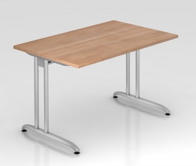 Schreibtisch Berlin 120 cm Nussbaum