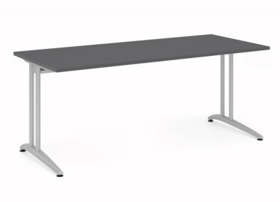 Schreibtisch Berlin 180x80cm Grafit